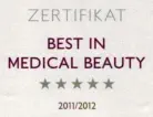 Best in Medical Beauty 2011 - Kosmetikstudio Bine