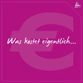 Blog Hautgeflüster - Was kostet eigentlich © Grafik peppUP.de